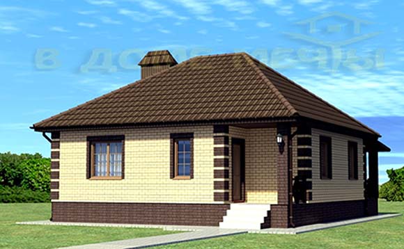 Проект дома до 100м2